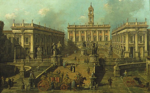 View of Rome by Canaletto